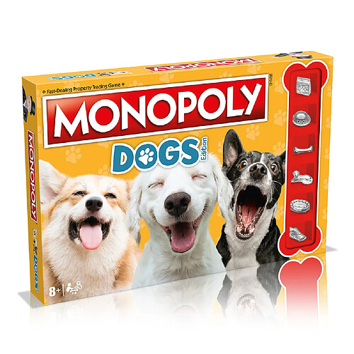 Winning Moves MONOPOLY - Dogs (ANGLAIS)