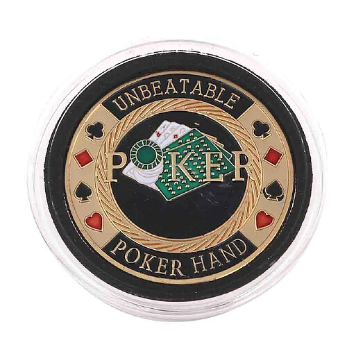 banquier puces carte de presse poker souvenir pièces commémoratives poker protecteur a