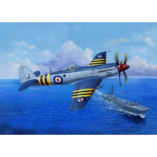 Supermarine Seafang F.MK.32 Fighter - 1:48e - Trumpeter