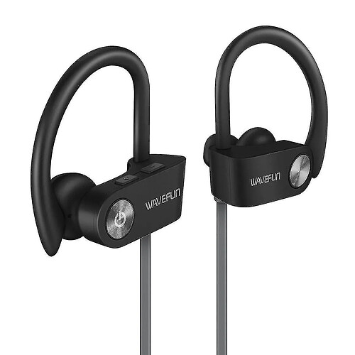 Universal Casque Bluetooth sport sans fil (gris argenté)