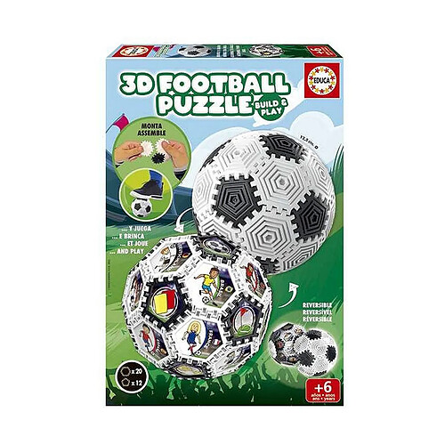 Educa Borras Puzzle 3D Educa (32 pcs) Ballon de Football