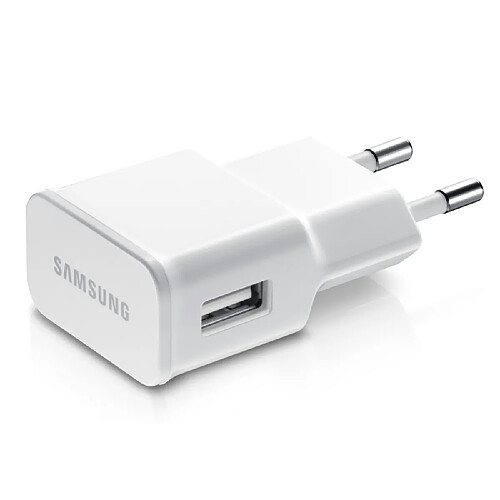 Chargeur Secteur Samsung Blanc - ETA-U90EBE USB 2.0 - 5V 2A