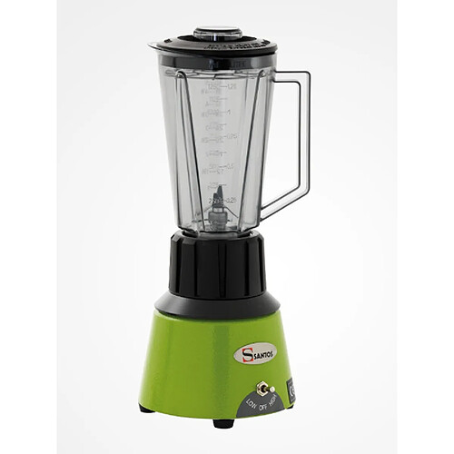 Blender Mixeur de Bar 1,25 L Socle Peint Vert n°33 - Santos