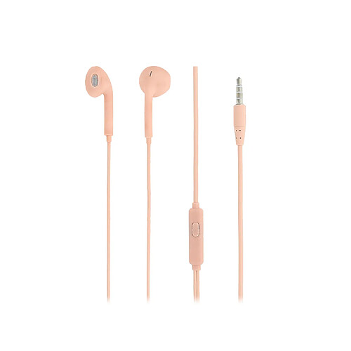 Tellur In-Ear Headset Fly, Bouchons d'oreille en mousse à mémoire de réduction du bruit, Rose