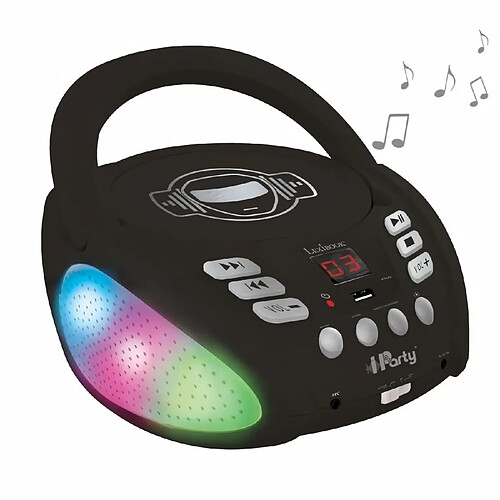 LEXIBOOK - iParty Bluetooth Light Lecteur CD - USB