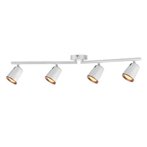 Lampe Solange Rabalux spot 4x, LED 24W, blanc, moderne