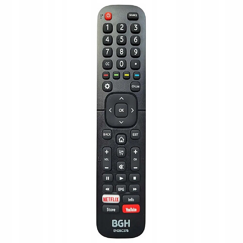 GUPBOO Télécommande Universelle de Rechange Télécommande Smart TV pour Philco Th3219h5 Us9a1