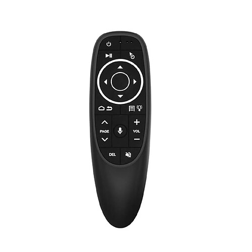 Universal 2.4GHz G10S Flight Air Mouse Mini télécommande sans fil pour téléviseur Boîte avec gyroscope détecteur de jeu Commande vocale