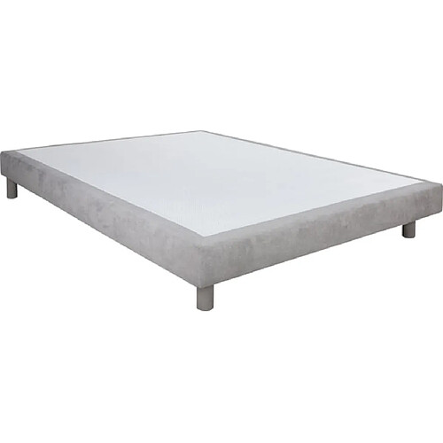 UB DESIGN Sommier 160 x 200 Chatel Light 160x200cm Bronx gris clair