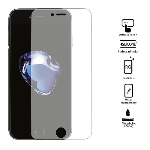 Protecteur écran en verre trempé pour iPhone 7 plus