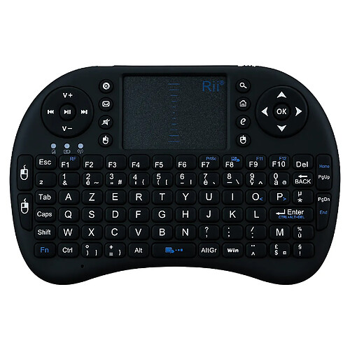 Shot Mini clavier Bluetooth pour HUAWEI P smart Smartphone Sans Fil AZERTY Rechargeable (NOIR)