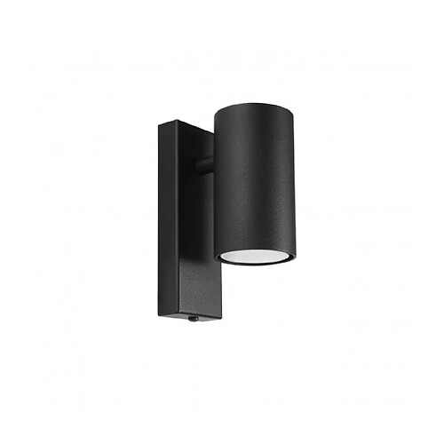 Luminaire Center Spot Utti Single Acier Noir 1 ampoule 15cm