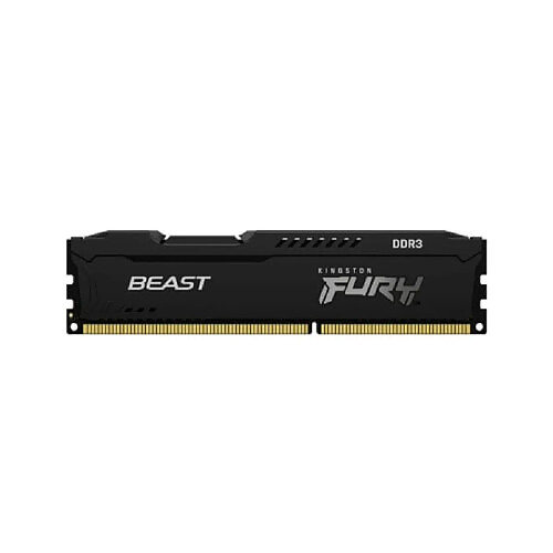 Kingston FURY Beast Mémoire RAM 16Go (8Gox2) DDR3 1866MHz CL10 Noir