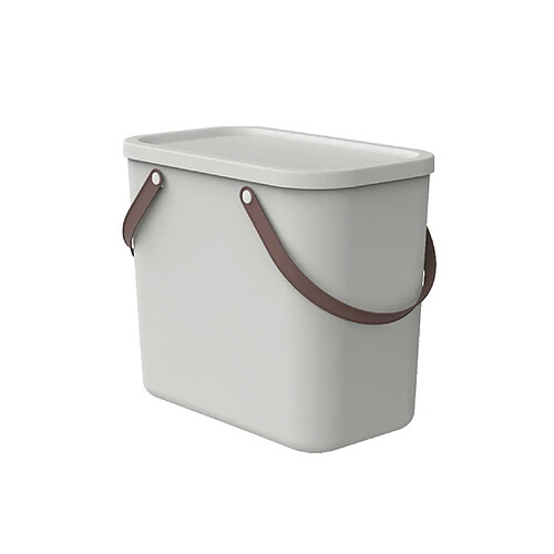 Bac de tri Rotho Albula Conteneur de stockage de 25 litres - blanc