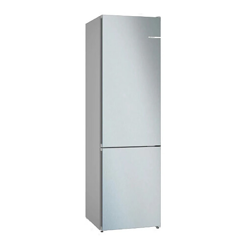 Réfrigérateur combiné 60cm 363l nofrost inox look - kgn392ldf - BOSCH