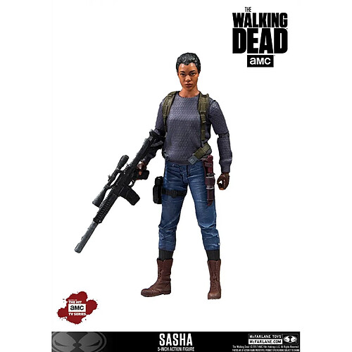 Mc Farlane The Walking Dead - Figurine Sasha 13 cm