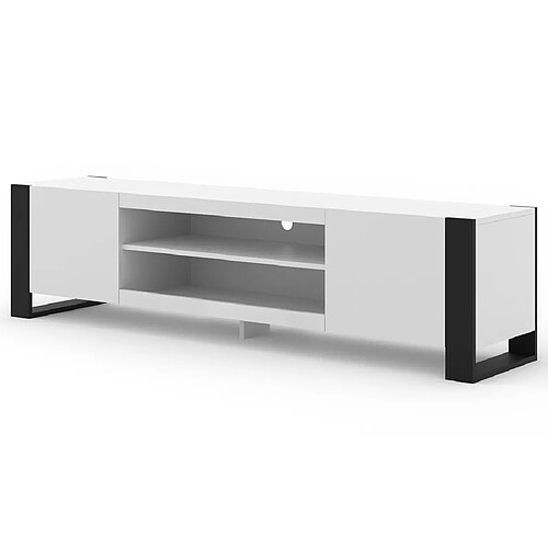 Bestmobilier Pedro - meuble tv - 188 cm