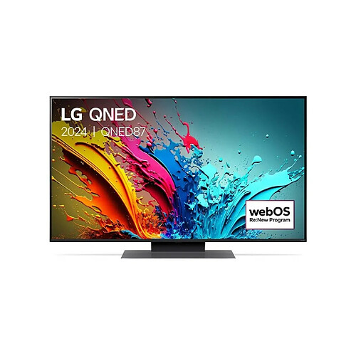 TV intelligente LG 50QNED87T6B 4K Ultra HD AMD FreeSync QNED 50"