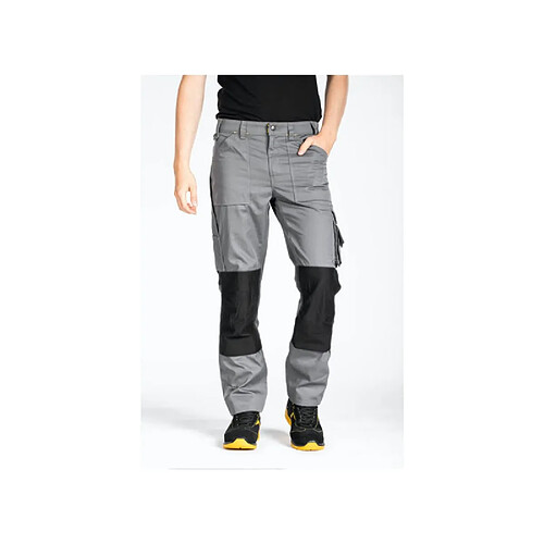 Pantalon de travail normé RICA LEWIS - Homme - Taille 44 - Multi poches - Coupe droite - Gris - MOBILON