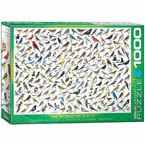 Eurographics Puzzle Le monde des oiseaux (1000 piAces)