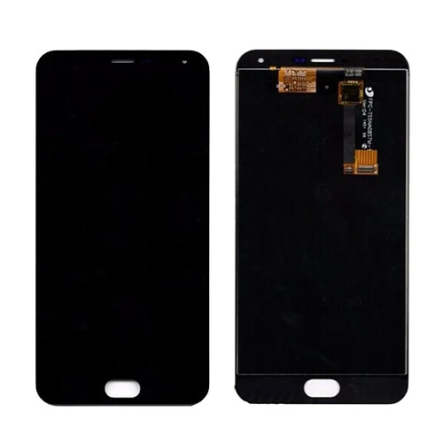 Wewoo Pour Meizu Meilan Métal LCD noir Écran + Tactile Digitizer Assemblée pièce détachée