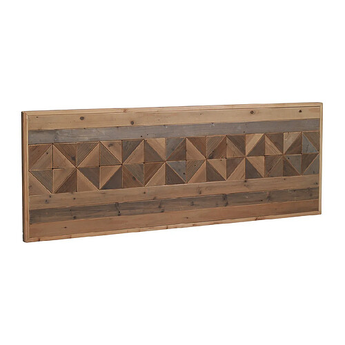 GEESE HOME 10439-Tête de lit en bois recyclé 165x60 cm