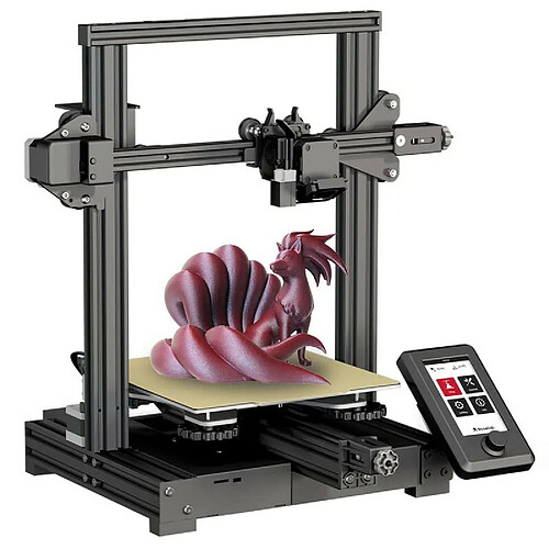 Voxelab Aquila S3 Imprimante 3D, mise à niveau automatique, extrudeuse directe à double vitesse, 220 x 220 x 240 mm