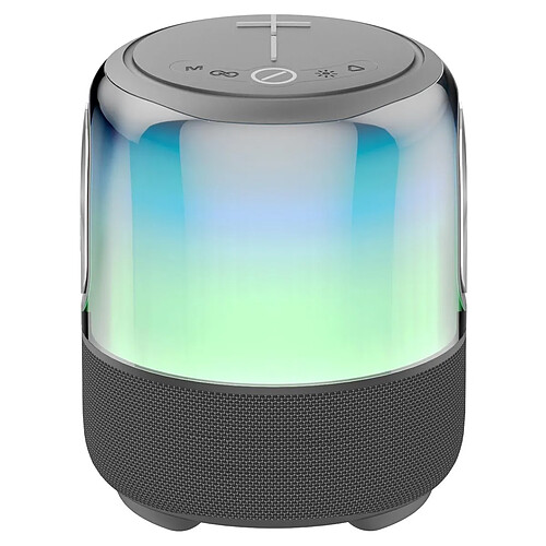 Yonis Enceinte Bluetooth Waterproof 55W Avec Lumière LED Et Micro Karaoké