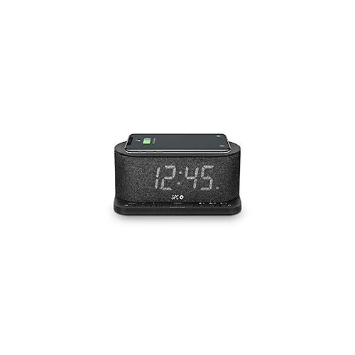 Radio-réveil avec Chargeur sans fil SPC 4582N 4,3"" LED USB Noir