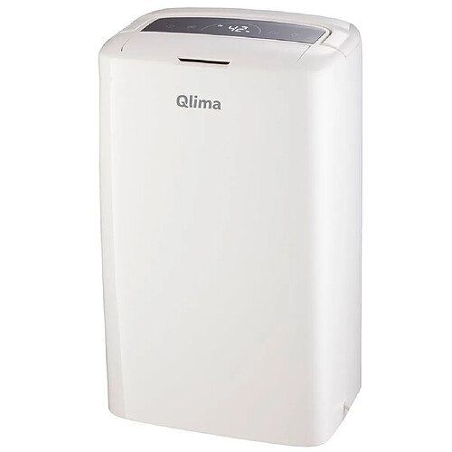 Qlima Déshumidificateur anti-éclaboussures 75 m³ 1,8 L Blanc D 612