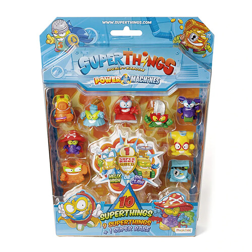 Figurines Superthings Power Machines (10 pcs)