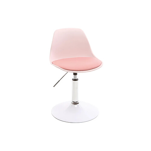 Miliboo Chaise de bureau design enfant rose STEEVY