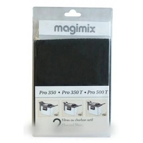 Filtre charbon x2 blister pour friteuse magimix