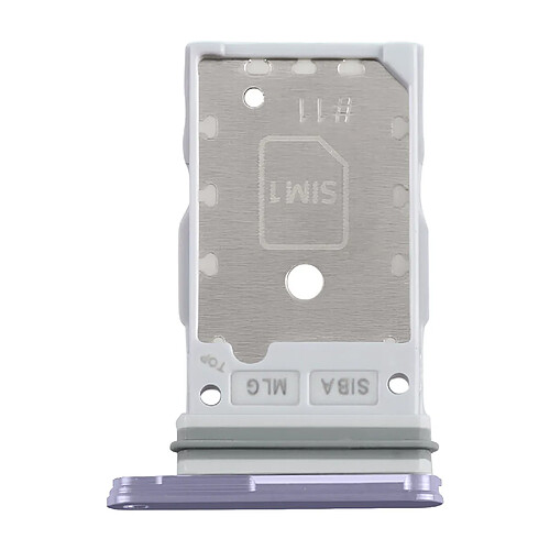 Samsung Tiroir Carte SIM pour Samsung Galaxy S24 et S24 Plus Dual Nano SIM Violet Foncé