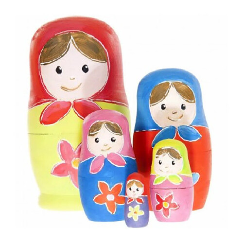 Egmont Toys Matrioshka a peindre