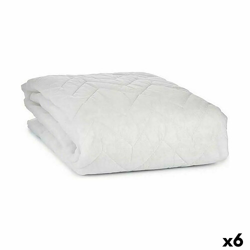 Gift Decor Protecteur de matelas Blanc 135 x 190 cm (6 Unités)