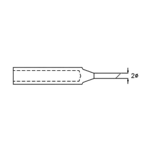 Perel Panne De Fer À Souder Cms - Forme Ronde 45° - Ø 2 Mm