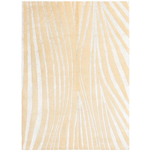 Vidal Tapis de laine 196x140 jaune Darya