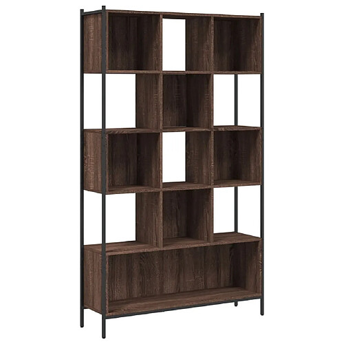 Maison Chic Bibliothèque - Armoire de livres chêne marron 102x28x172 cm bois d'ingénierie -GKD92184