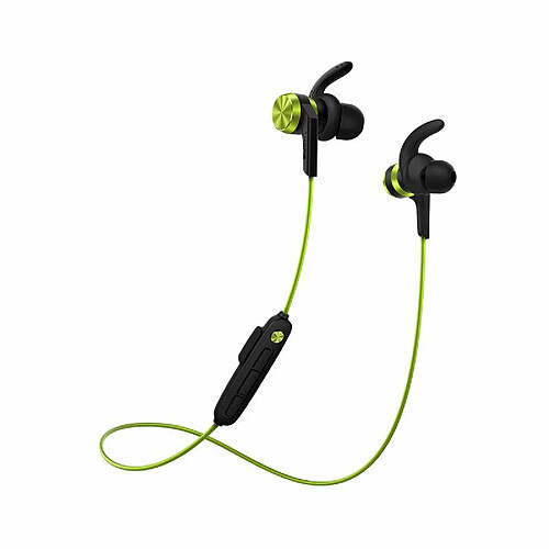 Sans Fil Bluetooth 4.2 Écouteurs Intra-Auriculaires Ipx6 Sport Running Bluetooth V4.2 Casque Écouteurs Avec Micro E1018Bt Vert