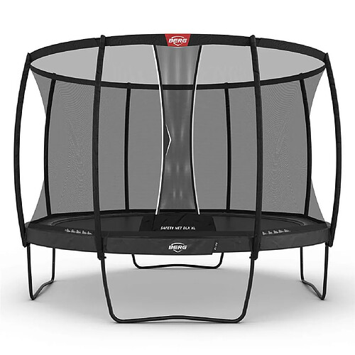 Trampoline Berg Elite Regular 430 Grey + Filet de sécurité DLX XL