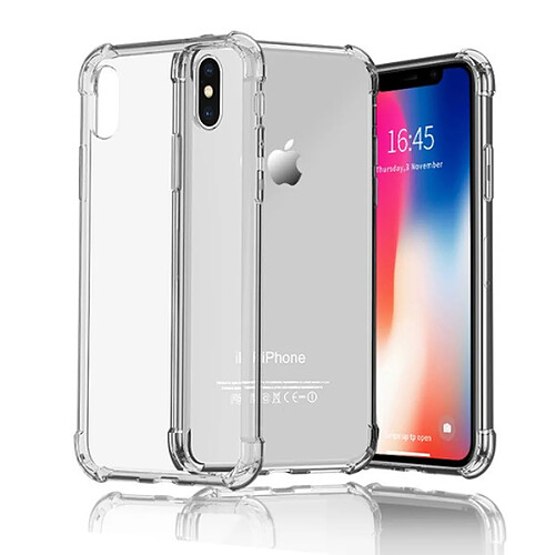 Apple iPhone XS 5,8 pouces - Coque Bumper UltimKaz contour transparent smartphone 2018 / 2019 - Accessoires pochette XEPTIO : Exceptional case for iPhoneXS