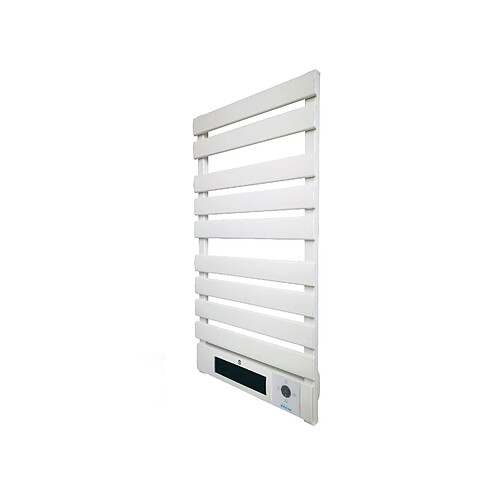 Pur Line Sèche-serviettes électrique aluminium blanc display LED 1500W