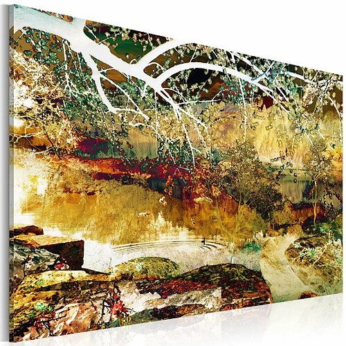 Paris Prix Tableau Imprimé Parc : Abstraction 80 x 120 cm