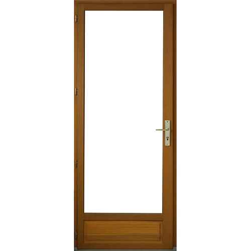 Porte Fenêtre Bois 1 Vantail H215 X L90 Tirant Gauche Côtes Tableau Gd Menuiseries