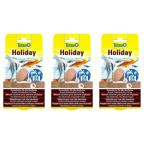 Aliment complet Tetra tetramin holiday 30g (Lot de 3).