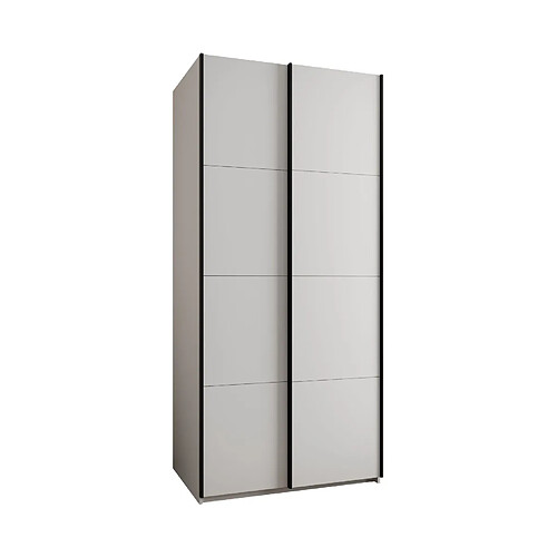 Abiks Meble Armoire à portes battantes Lux 1 245,5/110/64 2 portes