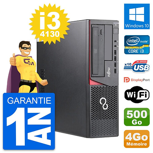 PC Fujitsu Esprimo E720 DT Intel i3-4130 RAM 4Go Disque 500Go Windows 10 Wifi · Occasion