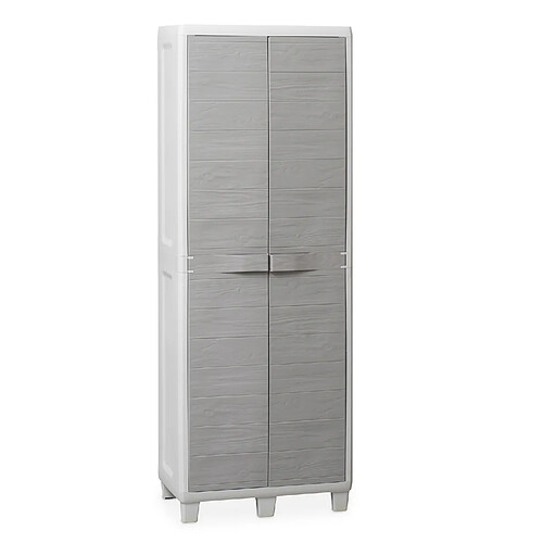 Armoire avec 3 étagères Toomax Woody's Gris tourterelle