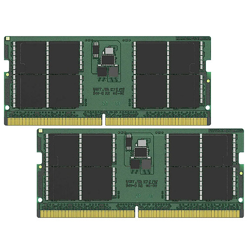 Kingston ValueRAM SO-DIMM 64 (2 x 32 Go) DDR5 4800 MHz CL40 DR X8